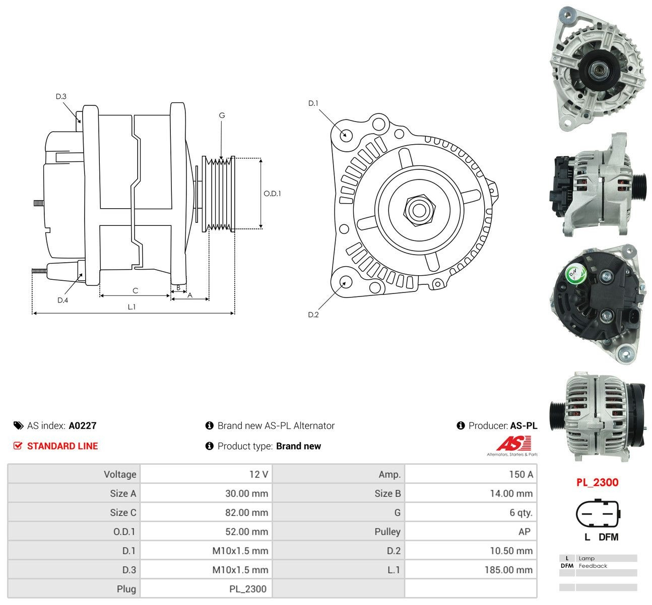 Alternator Porsche 911 Targa kabriolet (997) (2006 - 2012) cena, od 187,23 USD