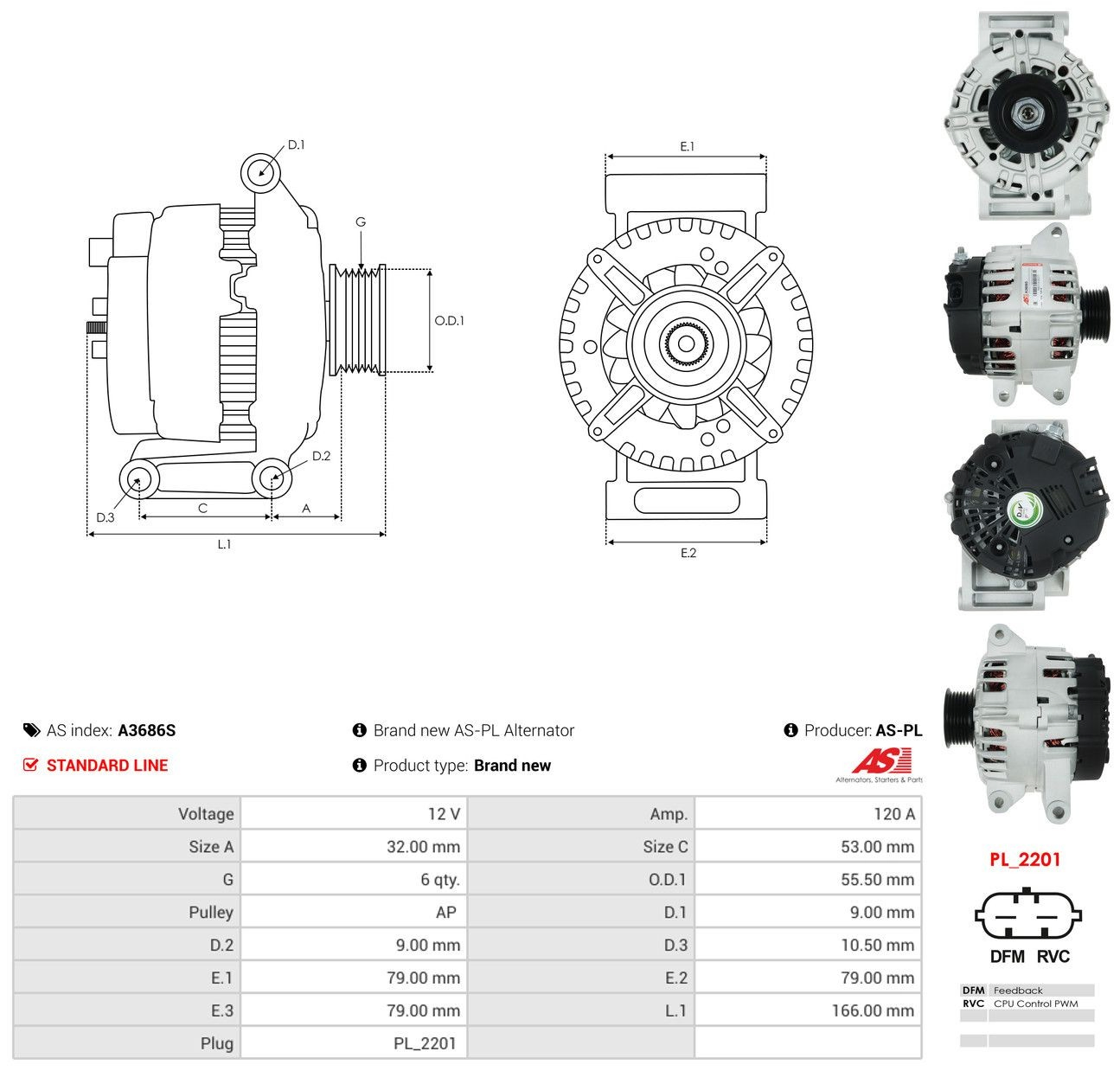 Alternator Peugeot/Citroen 13588329 cena, od 222,60 USD