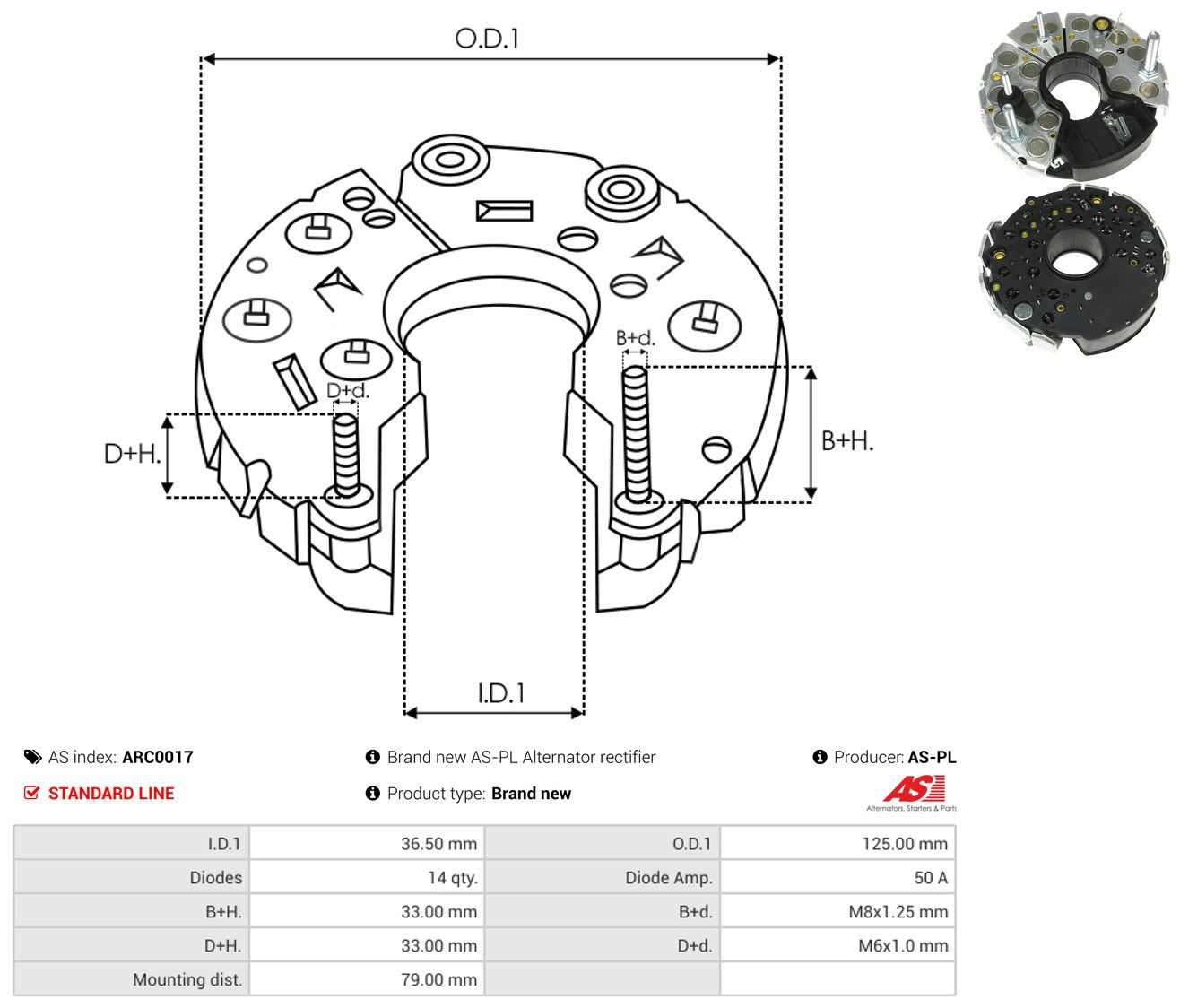 Mostek prostowniczy alternatora = Moster diodowy alternatora Iveco Eurocargo I ciężarówka z platformą/podwoziem (1991 - 2003) cena, od 35,95 USD