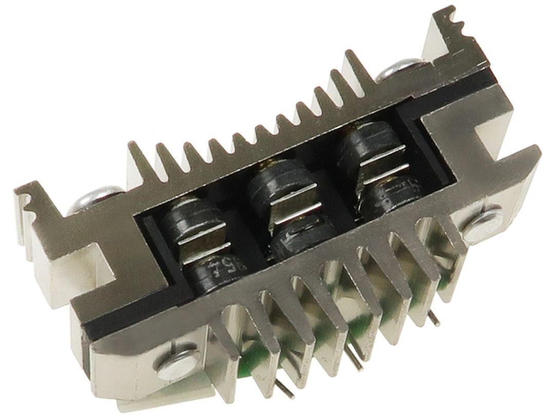 Do koszyka Mostek prostowniczy alternatora = Moster diodowy alternatora Fiat Fiorino  146 Uno