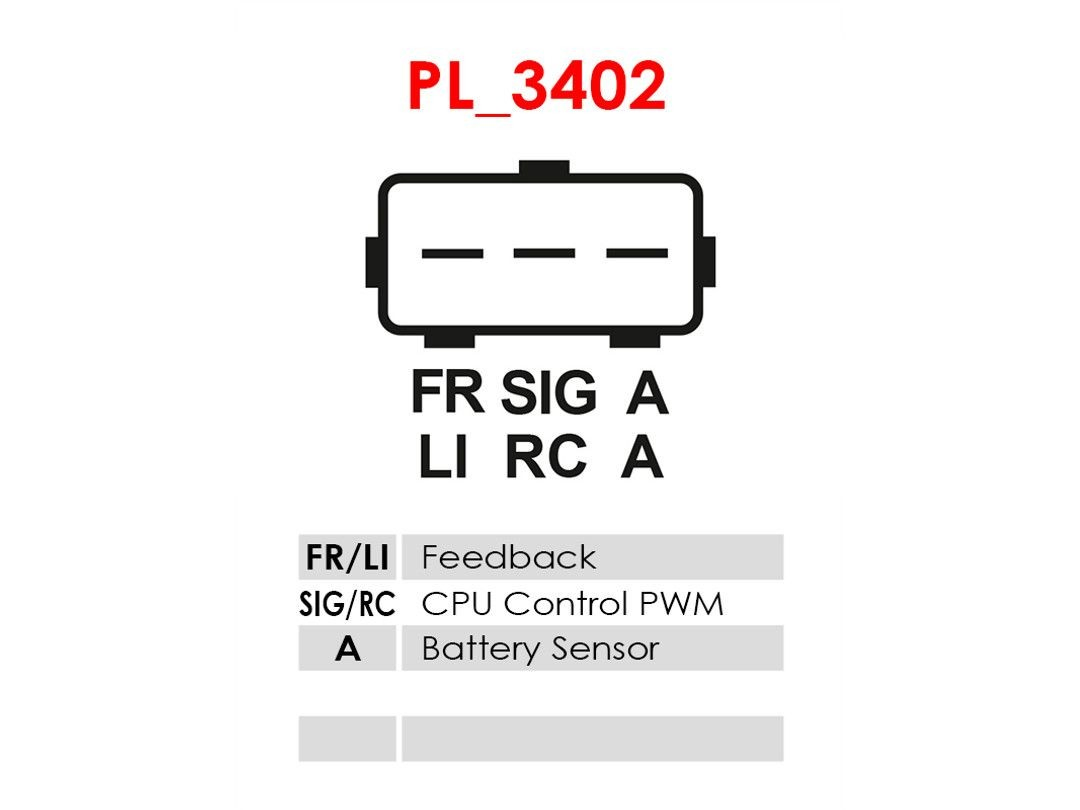 Regulator alternatora (przekaźnik ładowania) ARE6038 As-pl