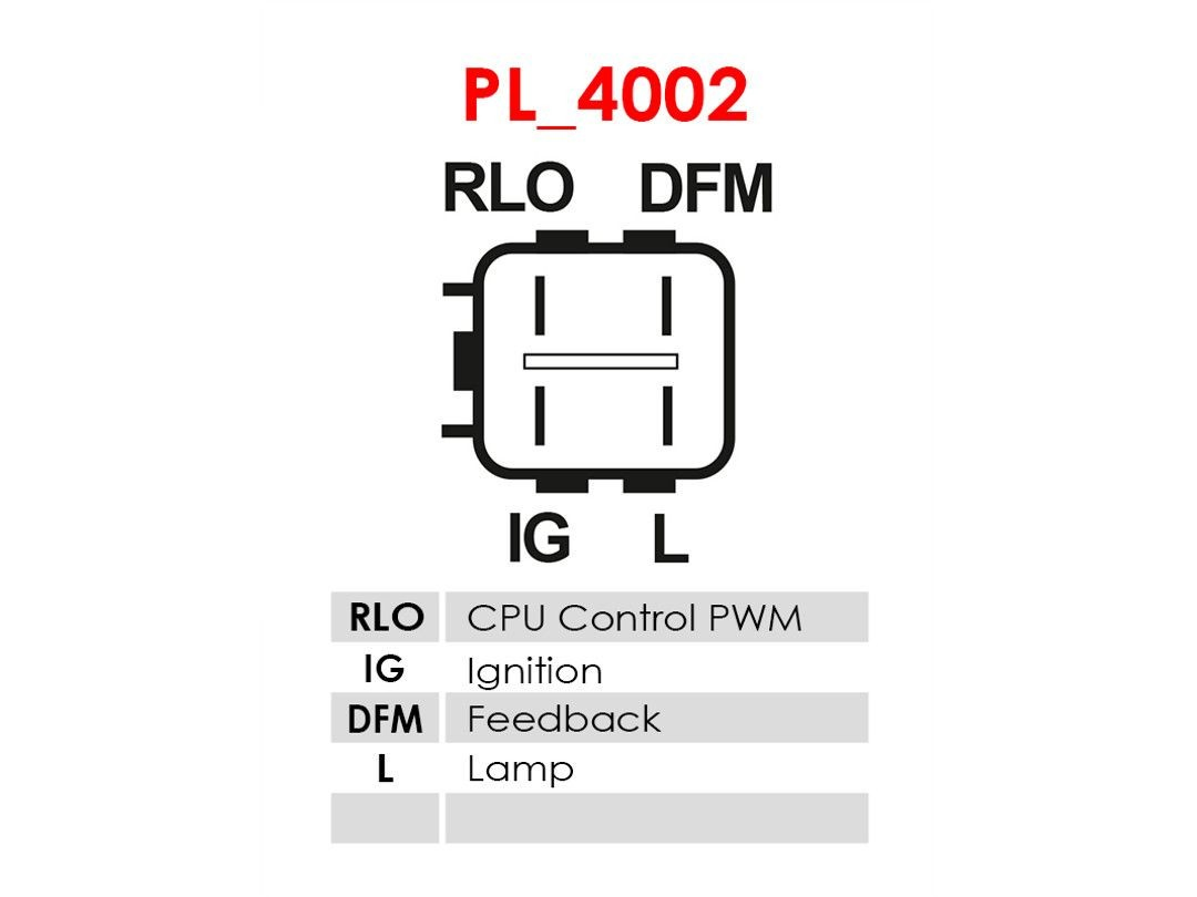 ARE6071 As-pl Regulator alternatora (przekaźnik ładowania)
