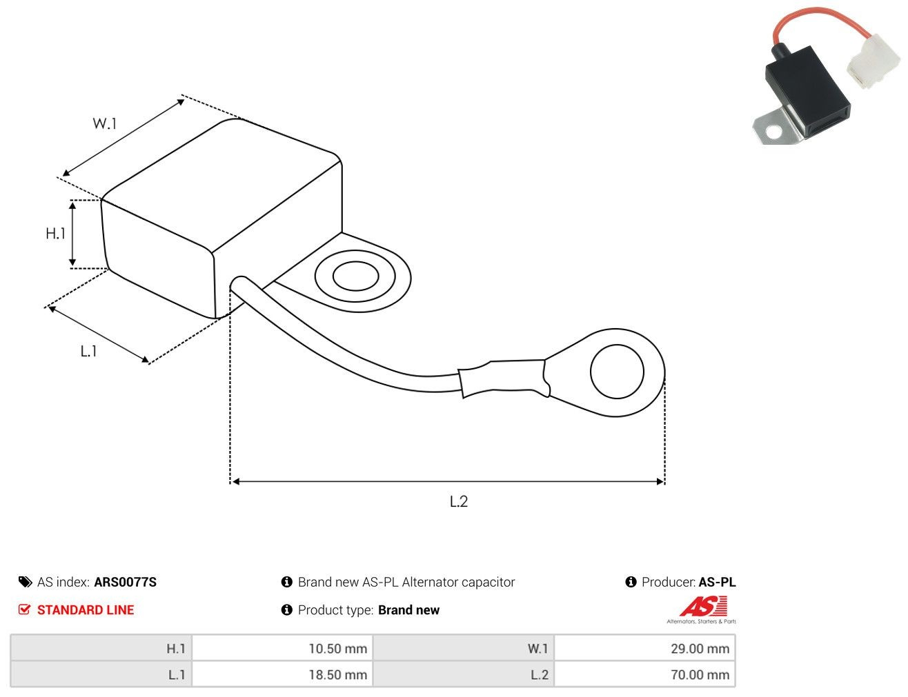 Kondensator prądnicy Bosch 290800036 cena, od 6,98 USD