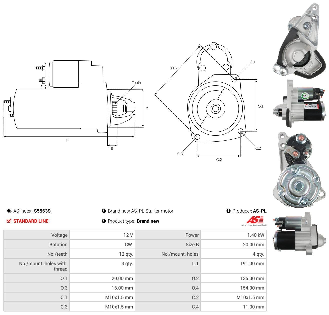 Rozrusznik Renault Megane IV