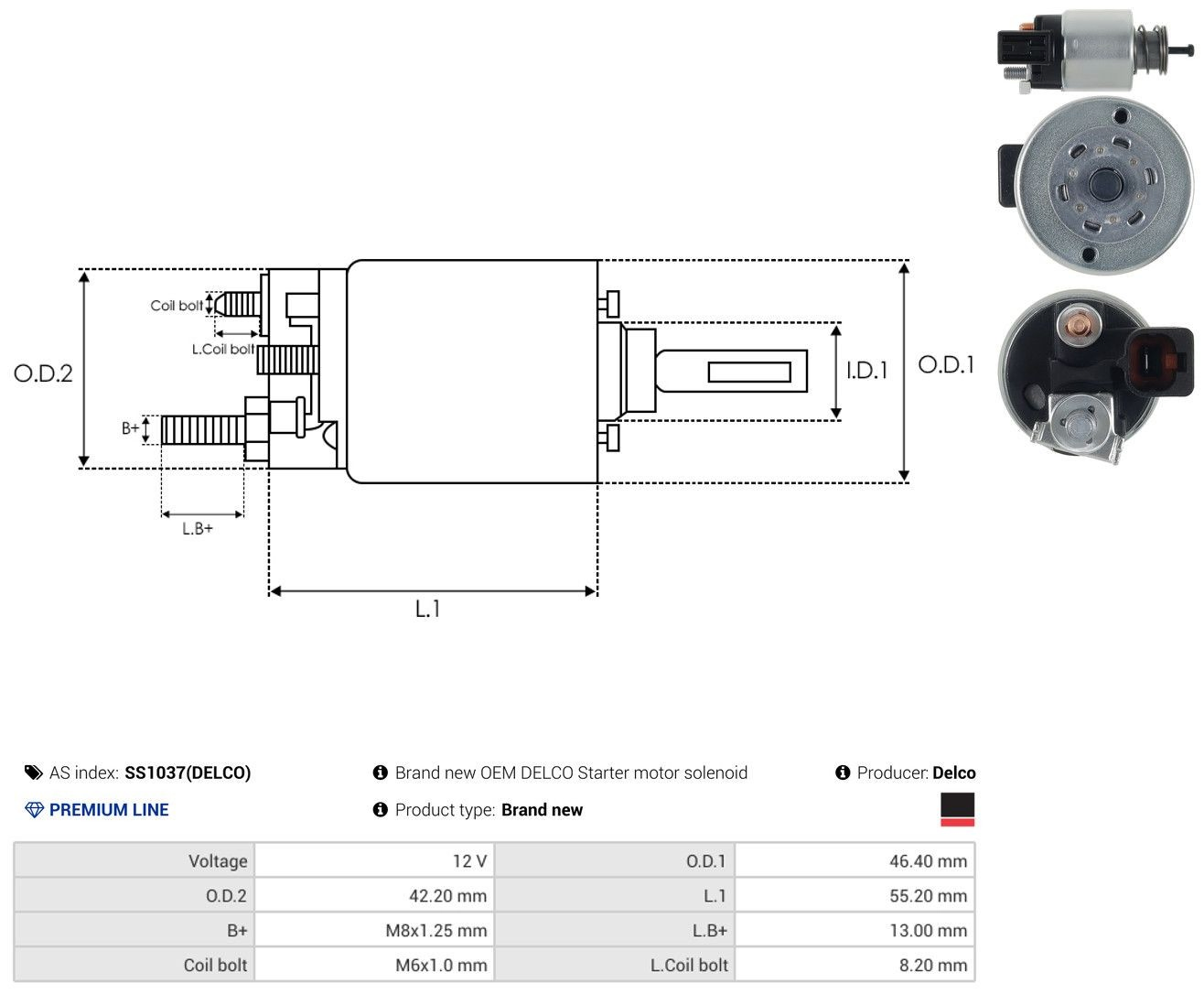 Do koszyka Elektromagnes rozrusznika Hyundai Sonata VI YF