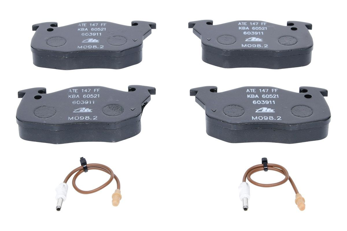 Klocki hamulcowe przednie tarczowe 425165 Peugeot/Citroen