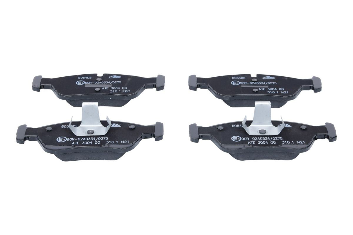 Klocki hamulcowe przednie tarczowe ATE 13046054052 cena, od 26,74 USD