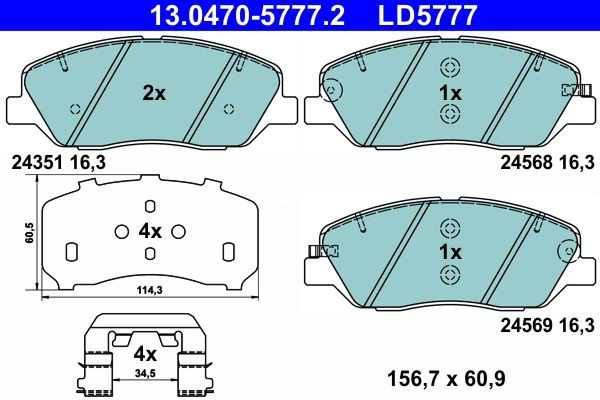  Hyundai/Kia 581012BA20