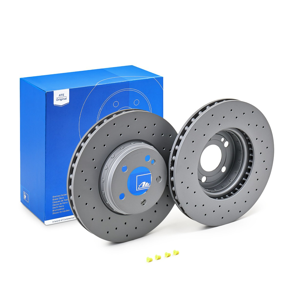 Do koszyka 0986479G34 Bosch Tarcza hamulcowa przednia