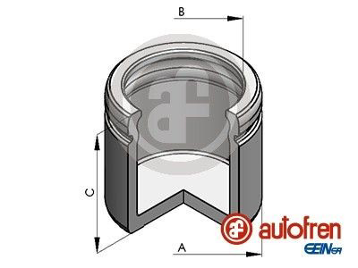 Tłoczek zacisku hamulcowego przedniego Autofren D025188 cena, od 16,37 USD