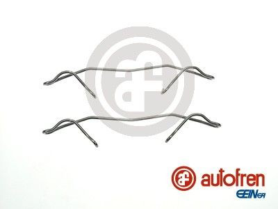 D42341A Autofren Zestaw sprężynek do mocowania klocków tarczowych przednich