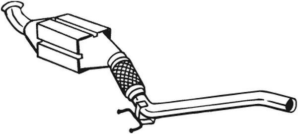 Konwerter-katalizator do Volkswagen Caddy III 2KB, 2KJ, 2CB, 2CJ