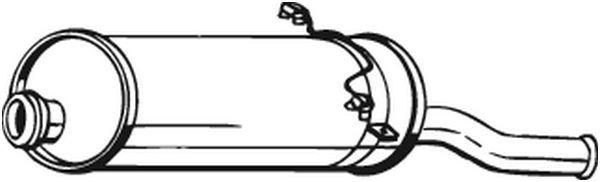 Tłumik, tylna część do Citroen Xsara Picasso N68