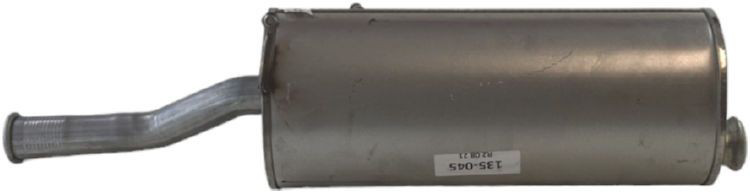 Tłumik, tylna część do Citroen Xsara Picasso N68