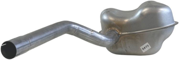 Tłumik, tylna część 220453 Bosal
