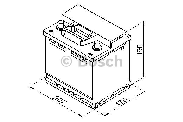 Bateria (akumulator) 0092S30030 Bosch