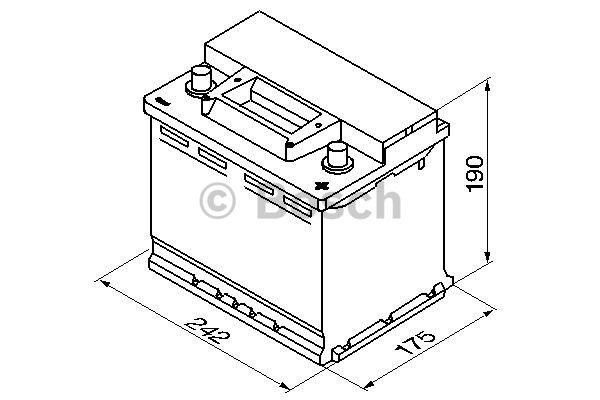 0092S30050 Bosch Bateria (akumulator)