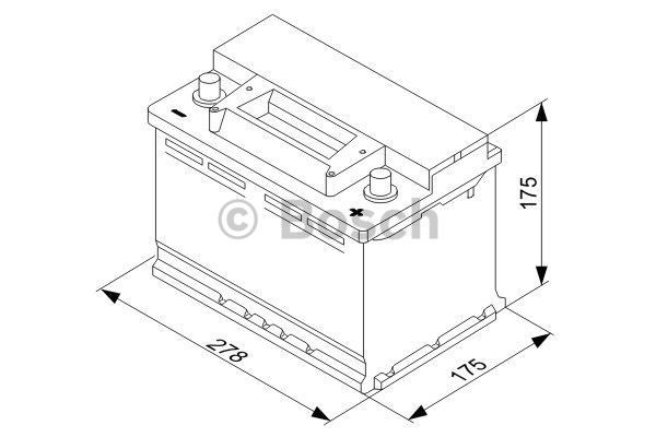 Bateria (akumulator) 0092S30070 Bosch