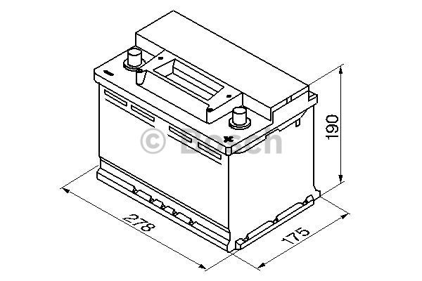 Bateria (akumulator) 0092S30080 Bosch