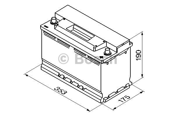 30745777 Volvo Bateria (akumulator)
