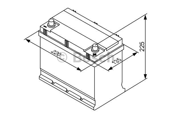 0092S30160 Bosch Bateria (akumulator)