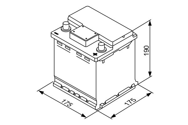 Bateria (akumulator) 0092S40001 Bosch