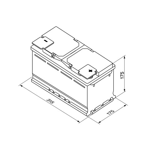 Bateria (akumulator) 0092S40100 Bosch