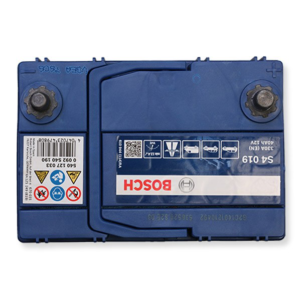 Do koszyka 0092S40190 Bosch Bateria (akumulator)