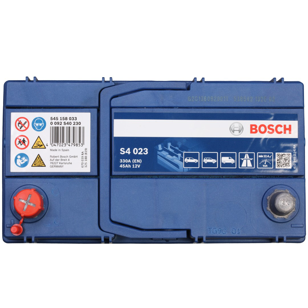 Do koszyka 0092S40230 Bosch Bateria (akumulator)