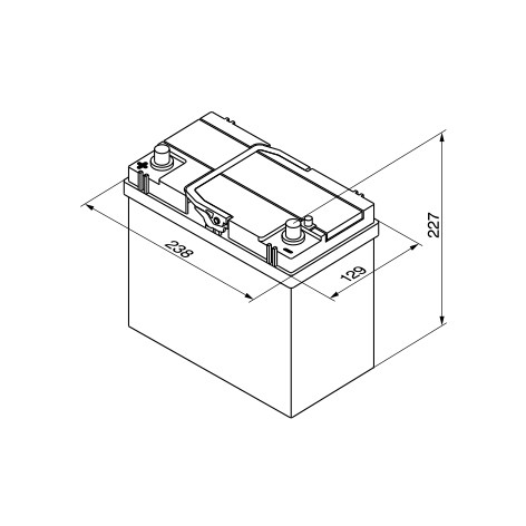 Bateria (akumulator) 0092S40230 Bosch