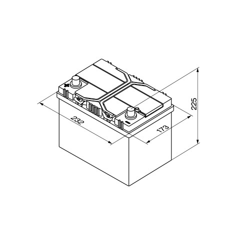 Do koszyka 0092S40250 Bosch Bateria (akumulator)