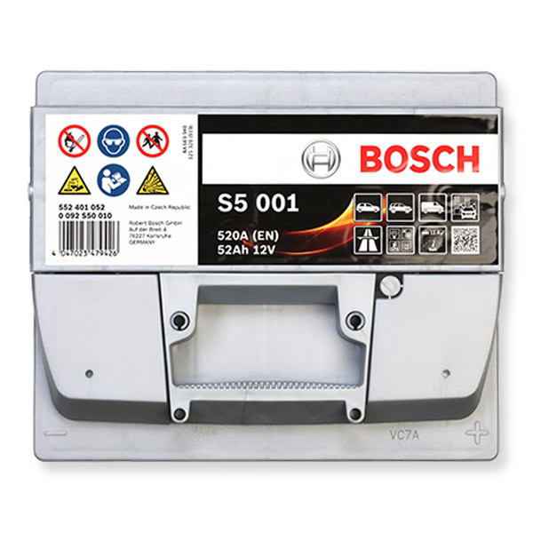 Do koszyka 0092S50010 Bosch Bateria (akumulator)