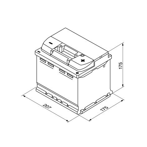 0092S50010 Bosch Bateria (akumulator)