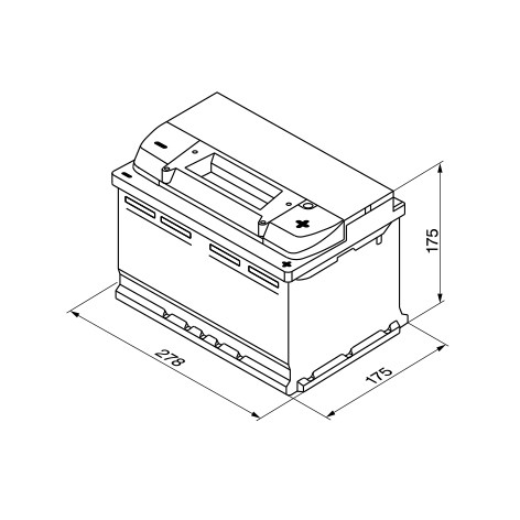 Bateria (akumulator) Bosch 0092S50070
