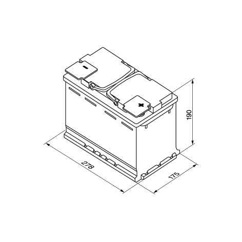0092S5A080 Bosch Bateria (akumulator)