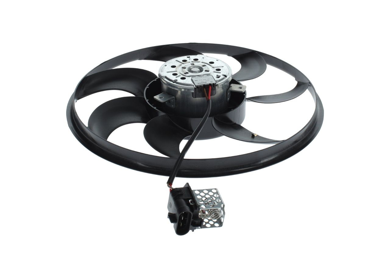 Wentylator elektryczny układu chłodzenia kompletny (silnik+wirnik) Bosch 0130303314