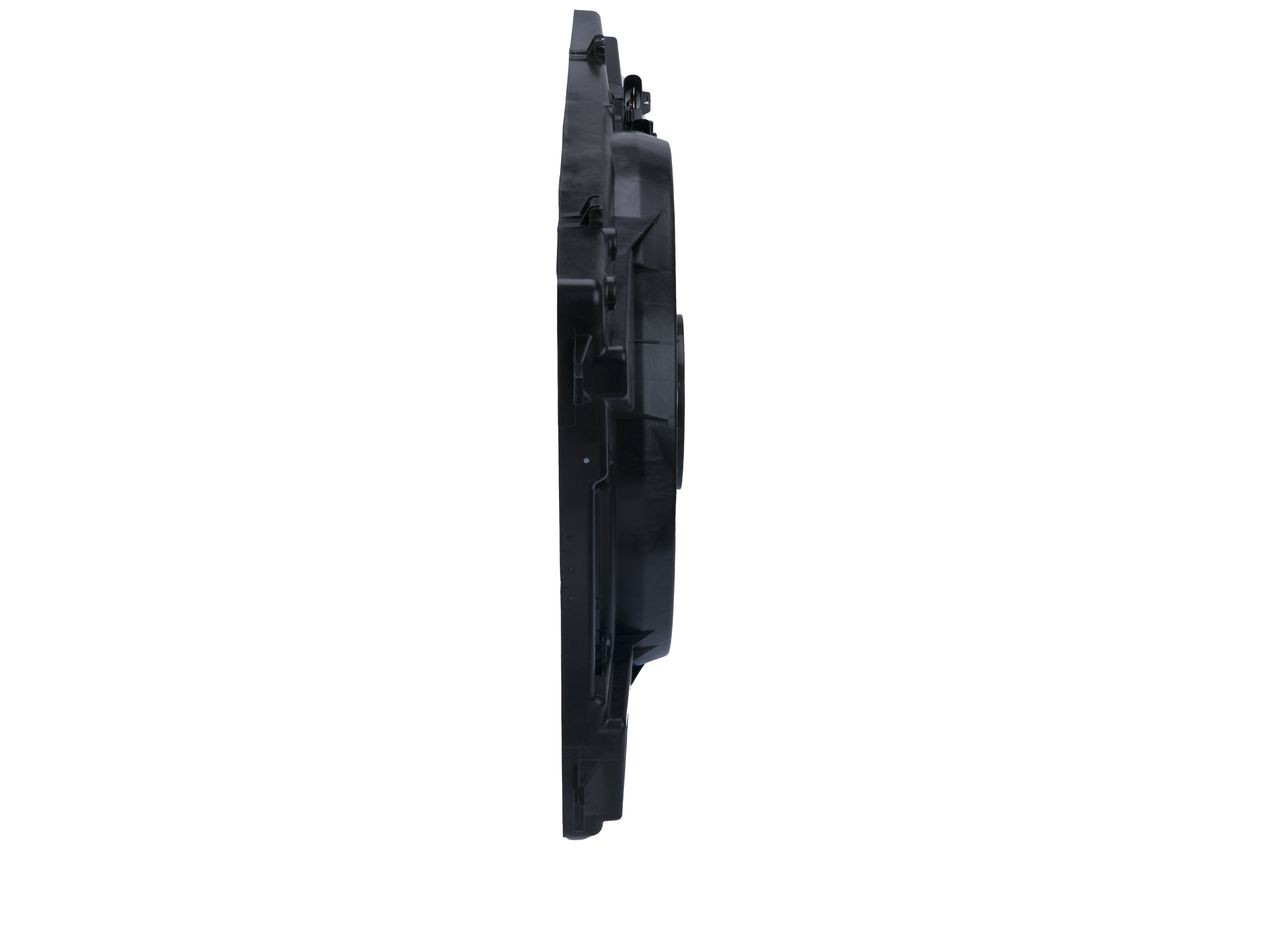 0130308552 Bosch Dyfuzor chłodnicy, w komplecie z silnikiem i wirnikiem