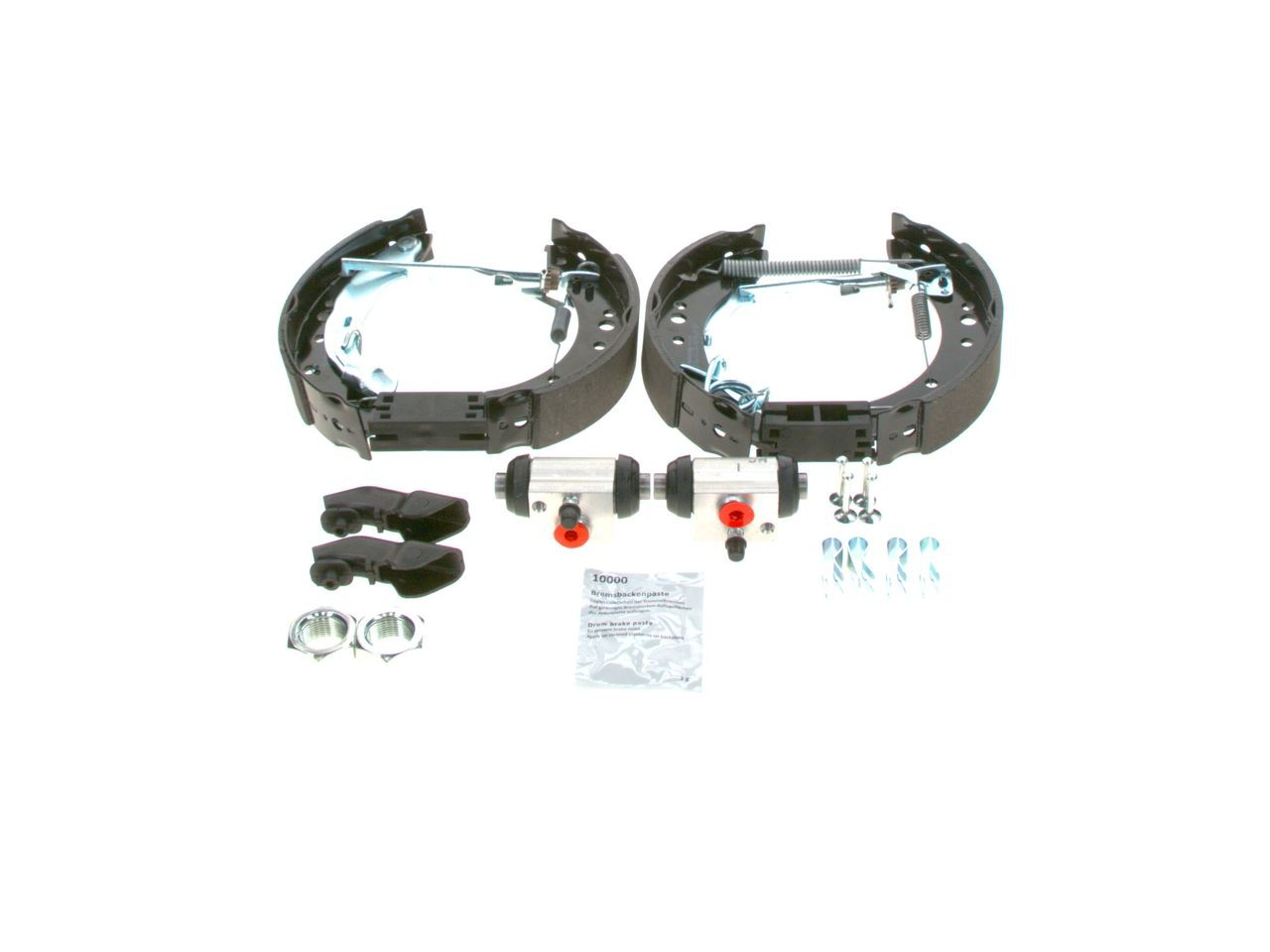 Klocki hamulcowe tylne bębnowe Bosch 0204114613 cena, od 104,51 USD