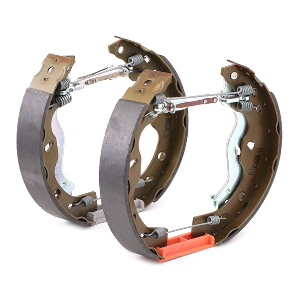 0204114678 Bosch Klocki hamulcowe tylne bębnowe, kompletne z cylindrami, zestaw