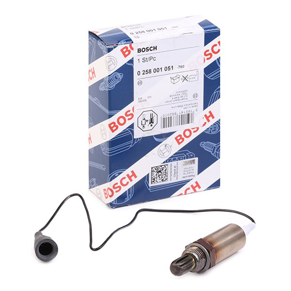 Sonda lambda, czujnik tlenu Bosch 0258001051 cena, od 42,11 USD