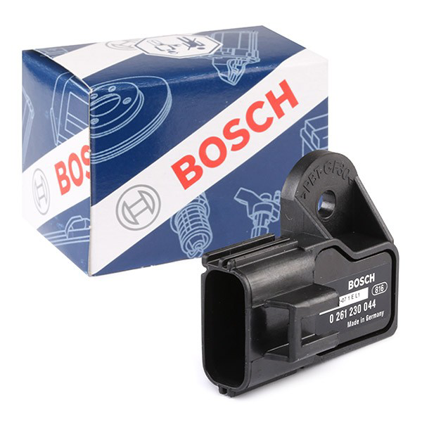Do koszyka 0261230044 Bosch Czujnik ciśnienia w kolektorze ssącym, MAP