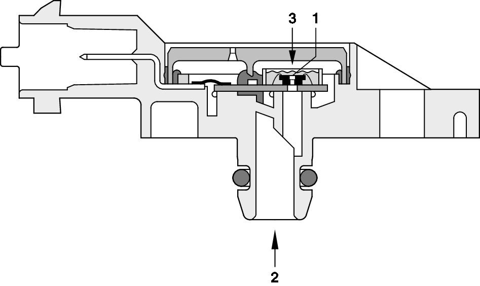 0261230093 Bosch Czujnik ciśnienia paliwa