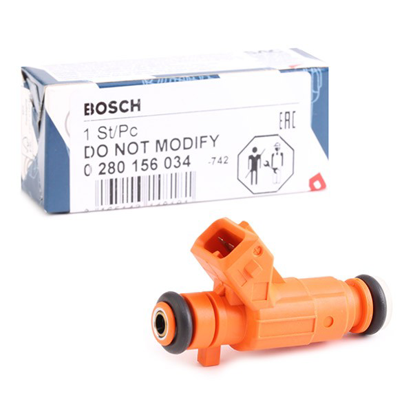 Do koszyka 0280156034 Bosch Wtryskiwacz paliwa