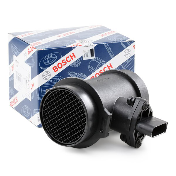 Czujnik przepływu powietrza, przepływomierz powietrza M.A.F. 0280217124 Bosch