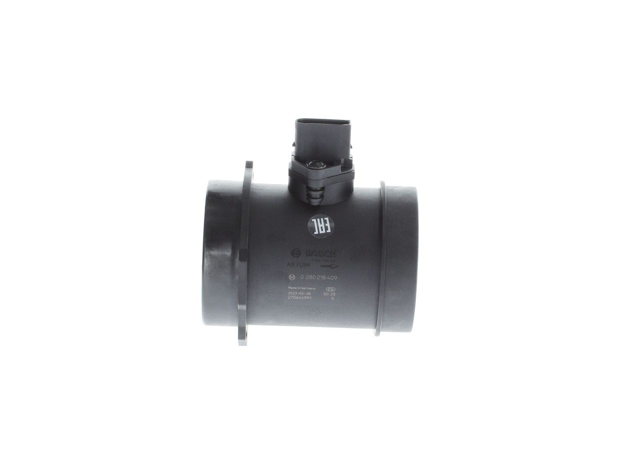 Czujnik przepływu powietrza, przepływomierz powietrza M.A.F. 0280218409 Bosch
