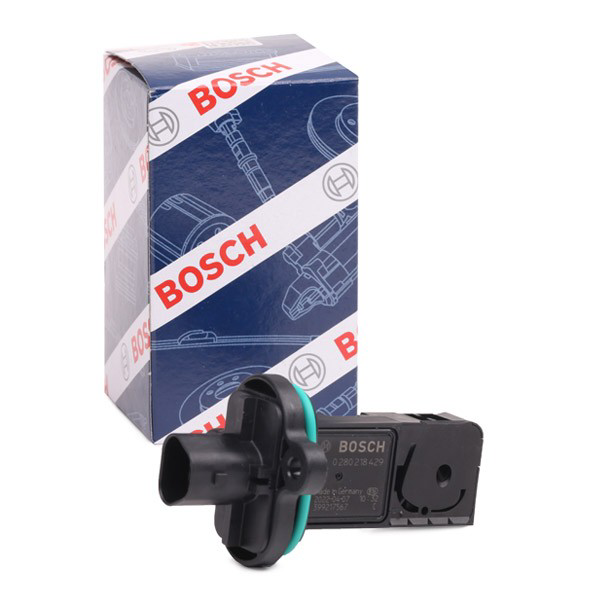 Czujnik przepływu powietrza, przepływomierz powietrza M.A.F. Bosch 0280218429 cena, od 67,29 USD