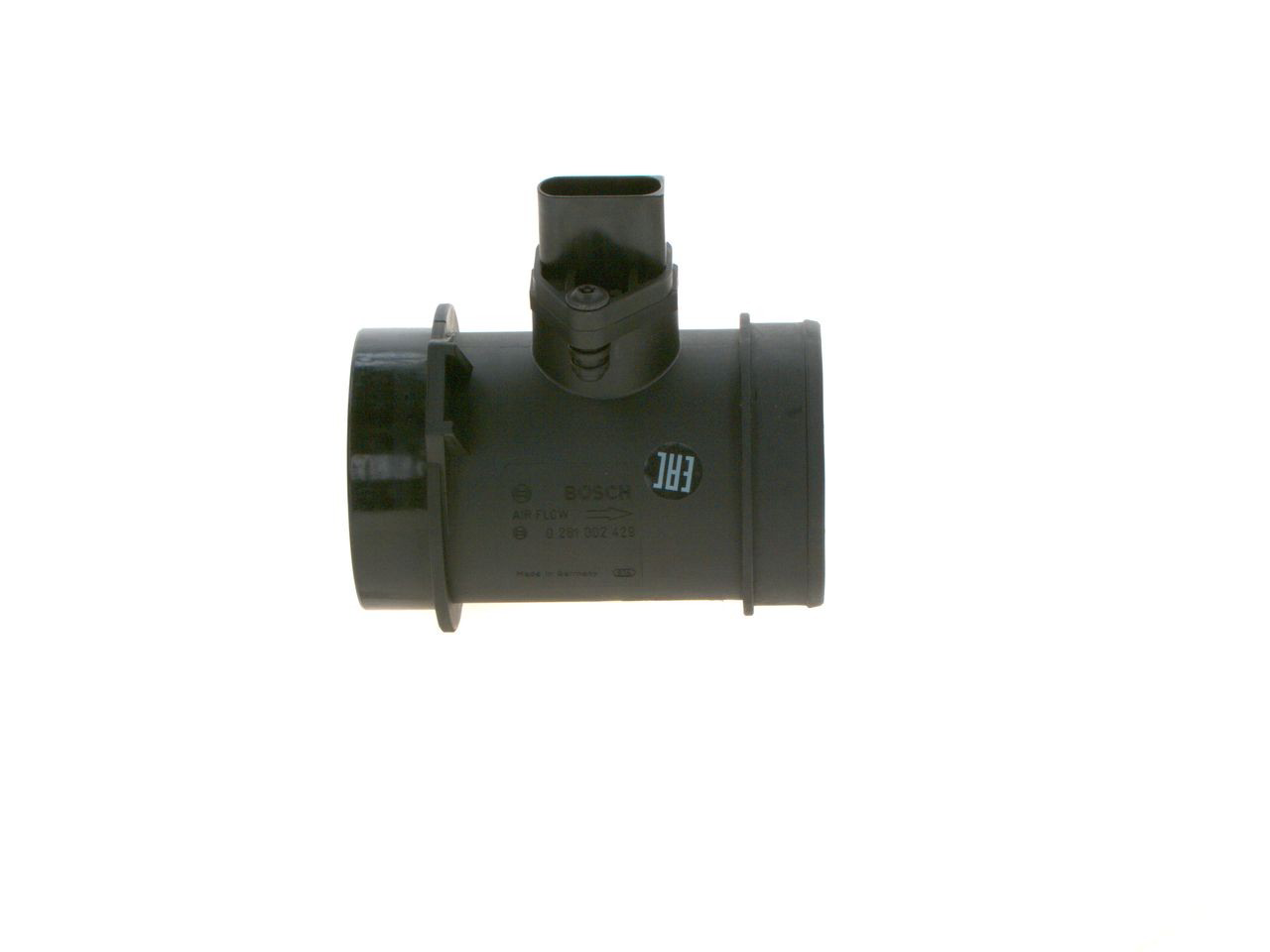Czujnik przepływu powietrza, przepływomierz powietrza M.A.F. 0281002429 Bosch