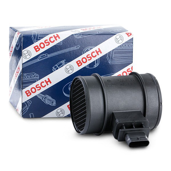 Czujnik przepływu powietrza, przepływomierz powietrza M.A.F. 0281002832 Bosch