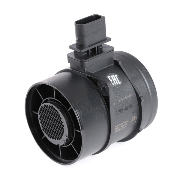 Czujnik przepływu powietrza, przepływomierz powietrza M.A.F. 0281002896 Bosch