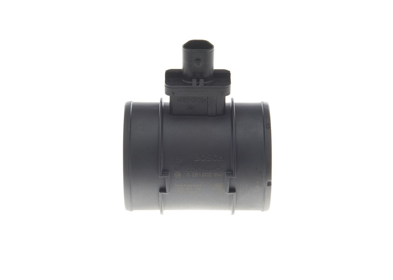 Czujnik przepływu powietrza, przepływomierz powietrza M.A.F. 0281002940 Bosch